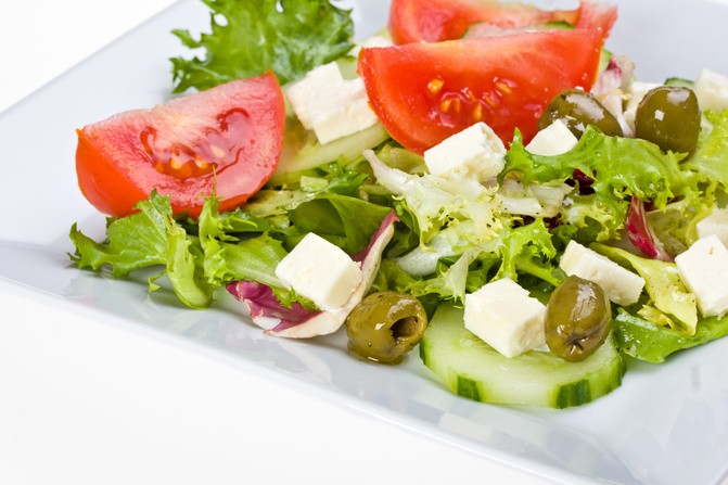 Griechischer Bauernsalat für Zuhause