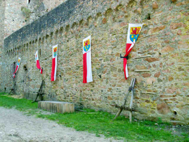 Ritterspiele im inneren Schlossgraben