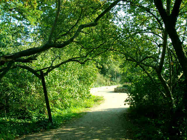 Zauberhafter Eingang zum Klostergarten, besser geht es nicht.