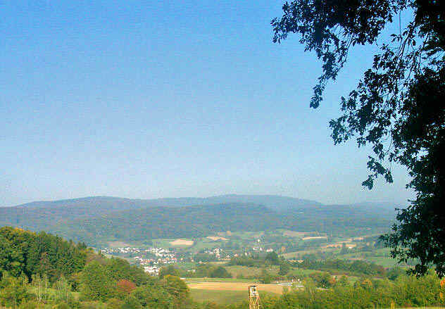 Rundblick über den Odenwald