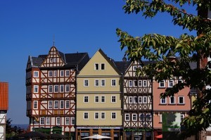 Historischer Marktplatz im Hessenpark