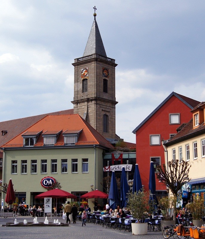 Stadtbummel in Bad Neustadt an der Saale Freibad